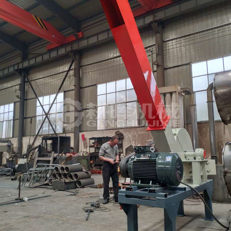 水平喂料切片機(jī)電機(jī)版平口樹枝切片機(jī)